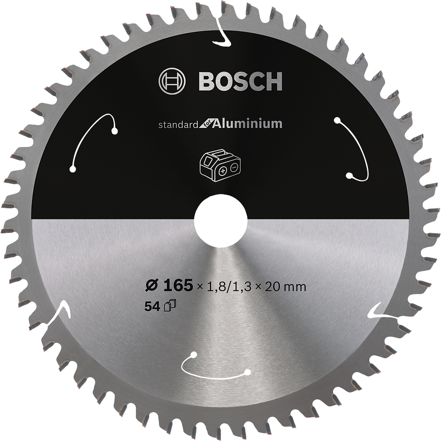 Kotouč Bosch Standard for AluminiumAKU 65×20×1,3 mm 54 z.