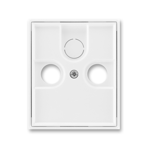Kryt zásuvka anténní TV/R/SAT ABB Element bílá