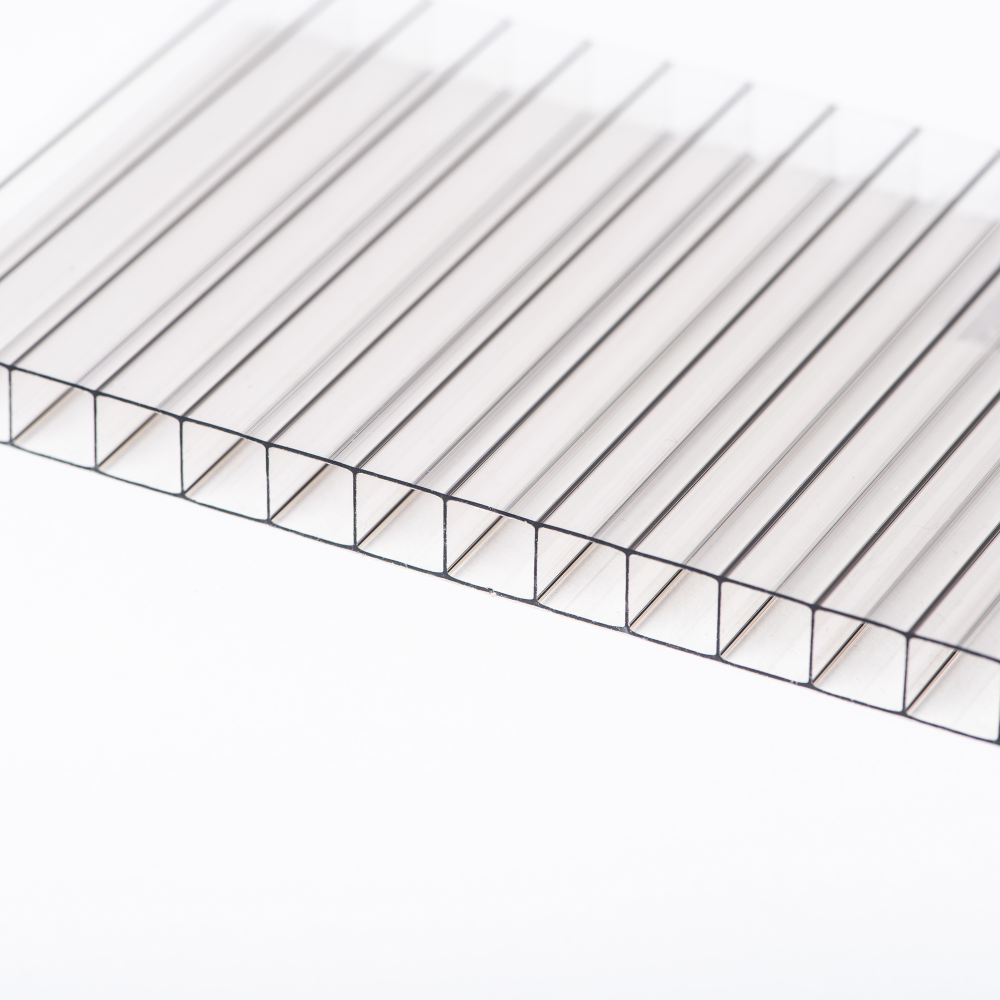 Deska polykarbonátová dutinková MULTICLEAR 10 BOX 2 WALL 2UV bronz 2100×2000 mm