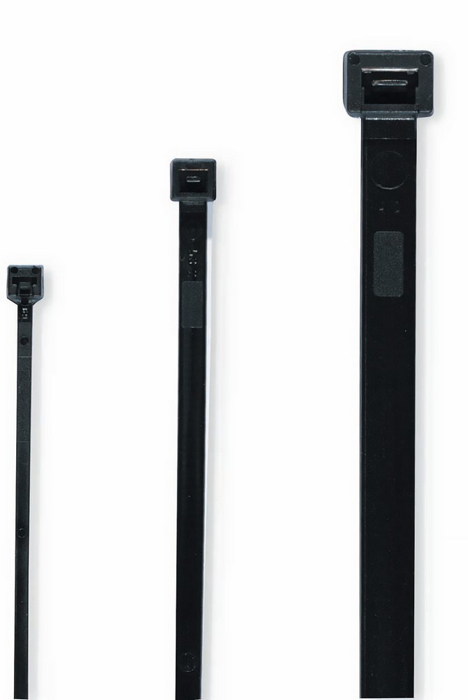 Páska vázací Cimco UV 100×2,5 mm černá 100 ks