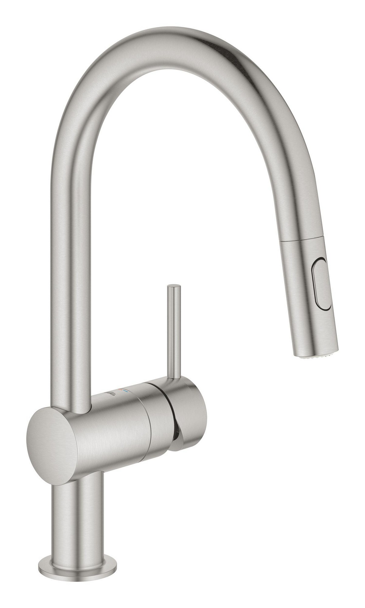 Baterie dřezová stojánková Grohe Minta SuperSteel32321DC2