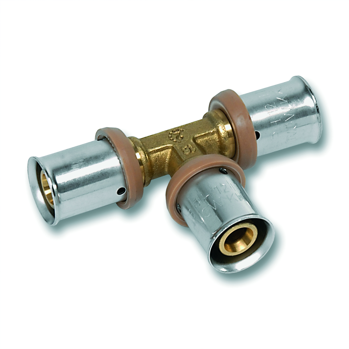 T-kus redukovaný Sanha 3fit-Press 26×16×20 mm