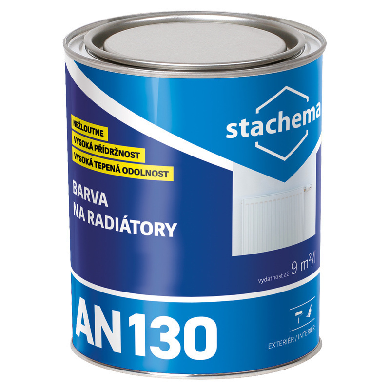 Barva na radiátory Stachema AN130 bílá 0,6 l