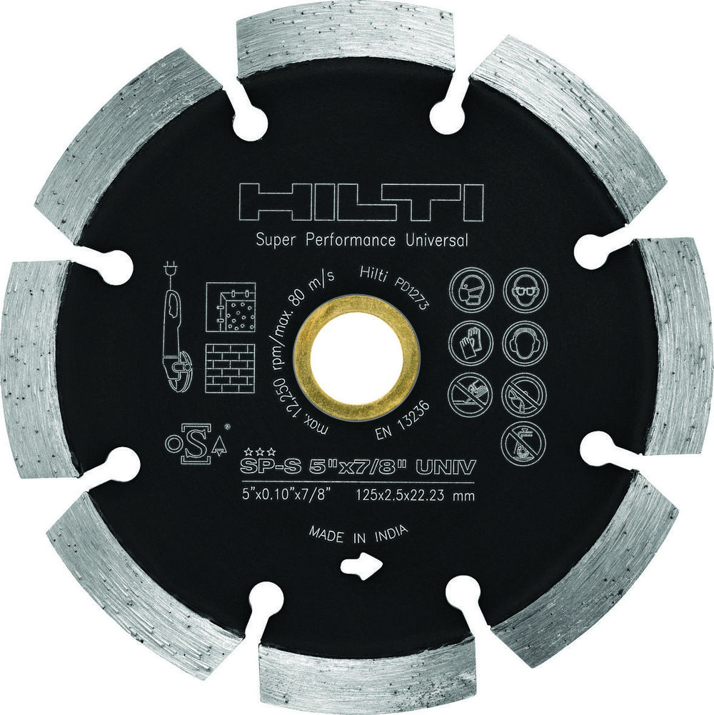 Kotouč DIA Hilti SP-S Universal 125×22,23×2,5×10 mm