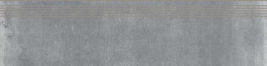 Schodovka Rako Rebel 30×120 cm tmavě šedá DCPVF742