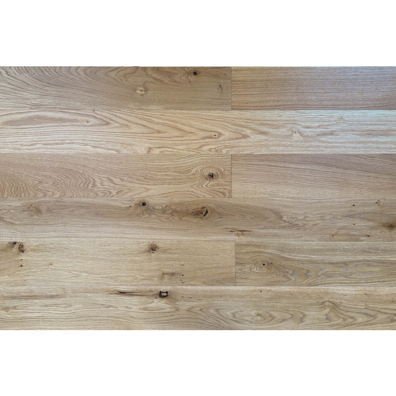 EkoWood Podlaha dřevěná EkoWood bezbarvý kartáčkovaný 13,5×136×2 130 mm