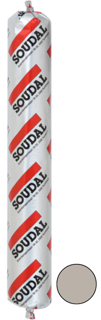 Tmel polyuretanový Soudal SOUDAFLEX 40 FC šedý 600 ml