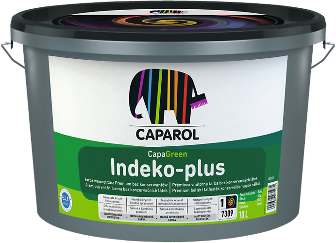 Malba prémiová Caparol Indeko-plus 10 l bílá
