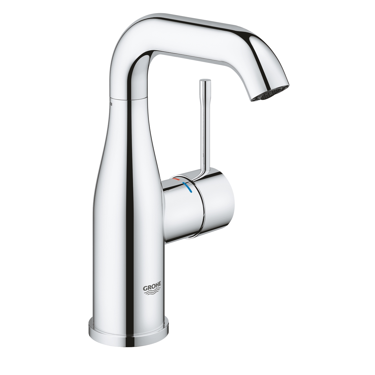 Baterie umyvadlová stojánková Grohe Essence velikost M chrom 23463001