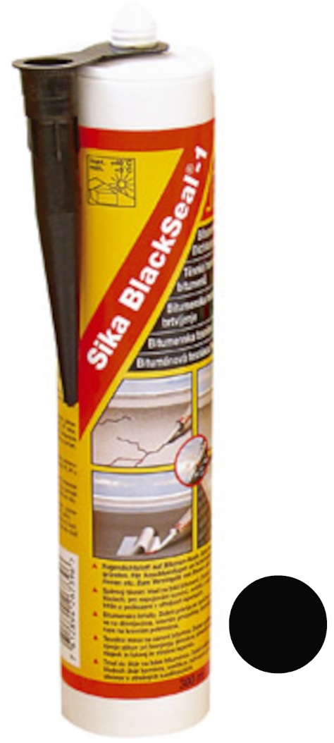 Tmel střešní Sika Black Seal-1 300 ml
