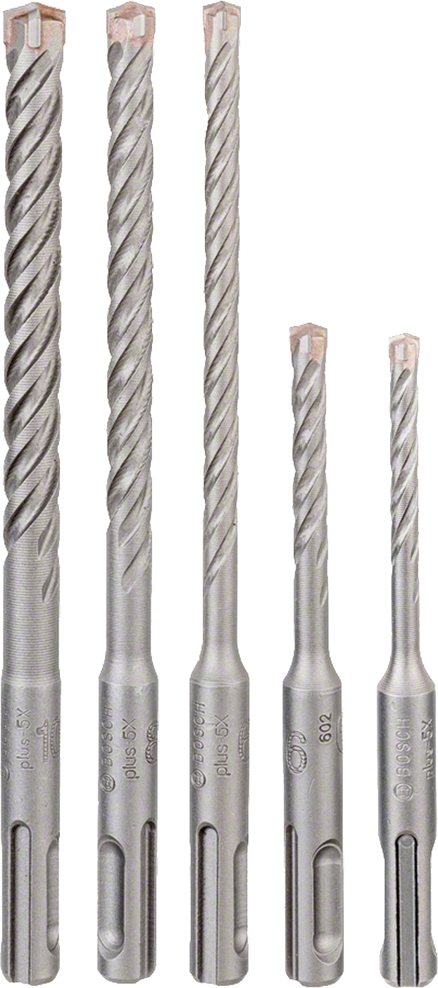 Sada vrtáků do betonu Bosch SDS plus-5X 5–10 mm 5 ks