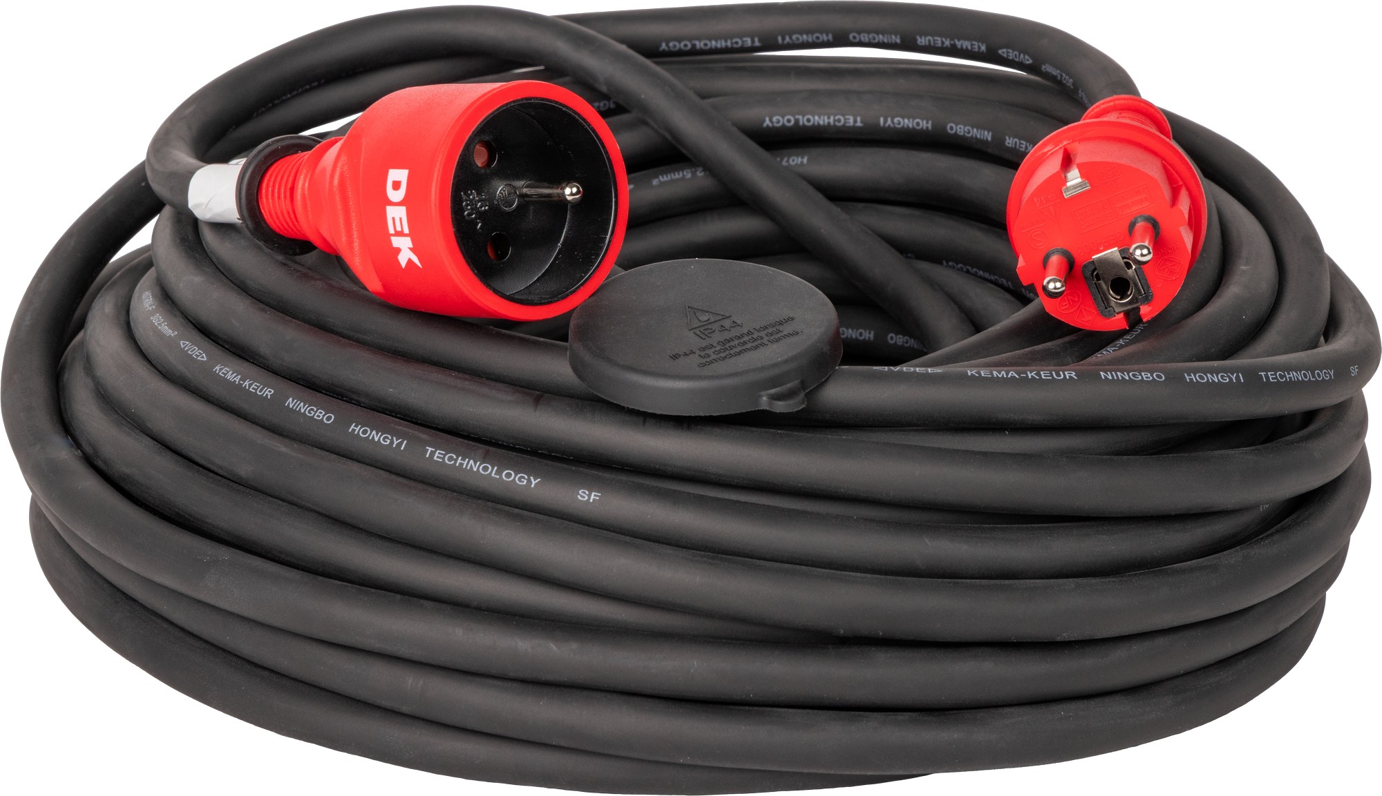 Kabel prodlužovací spojka DEK PR525 25 m 2,5 mm2 IP 44