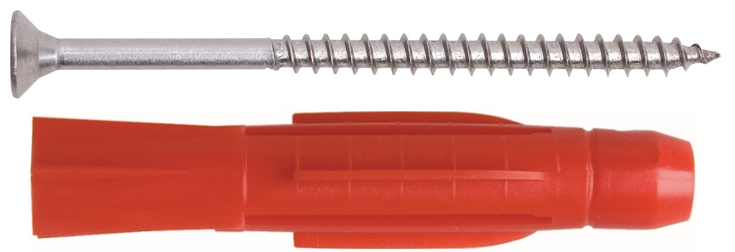 Hmoždinka univerzální TOX Tri s vrutem 6×51 mm 50 ks