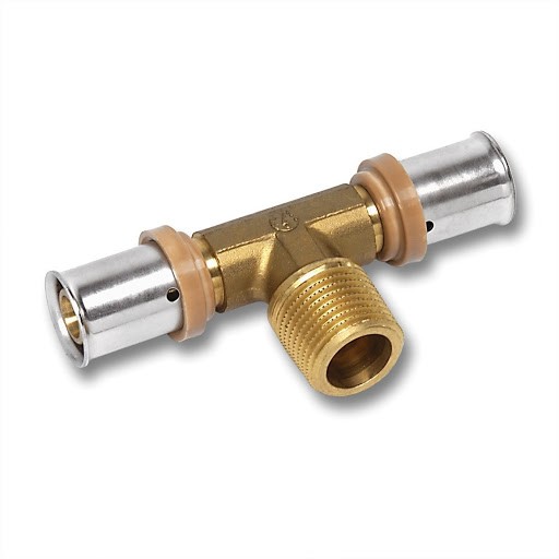 T-kus Sanha 3fit-Press 16×1/2" vnější závit