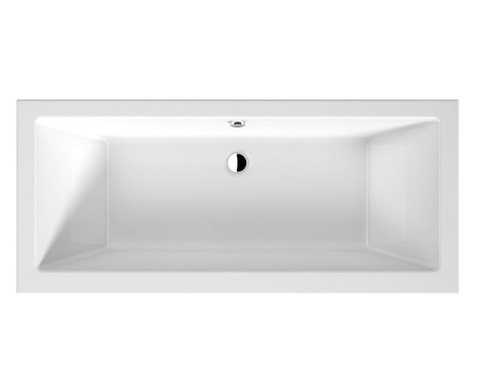 Vana akrylátová Jika Cubito Pure 170×75 cm včetně nohou