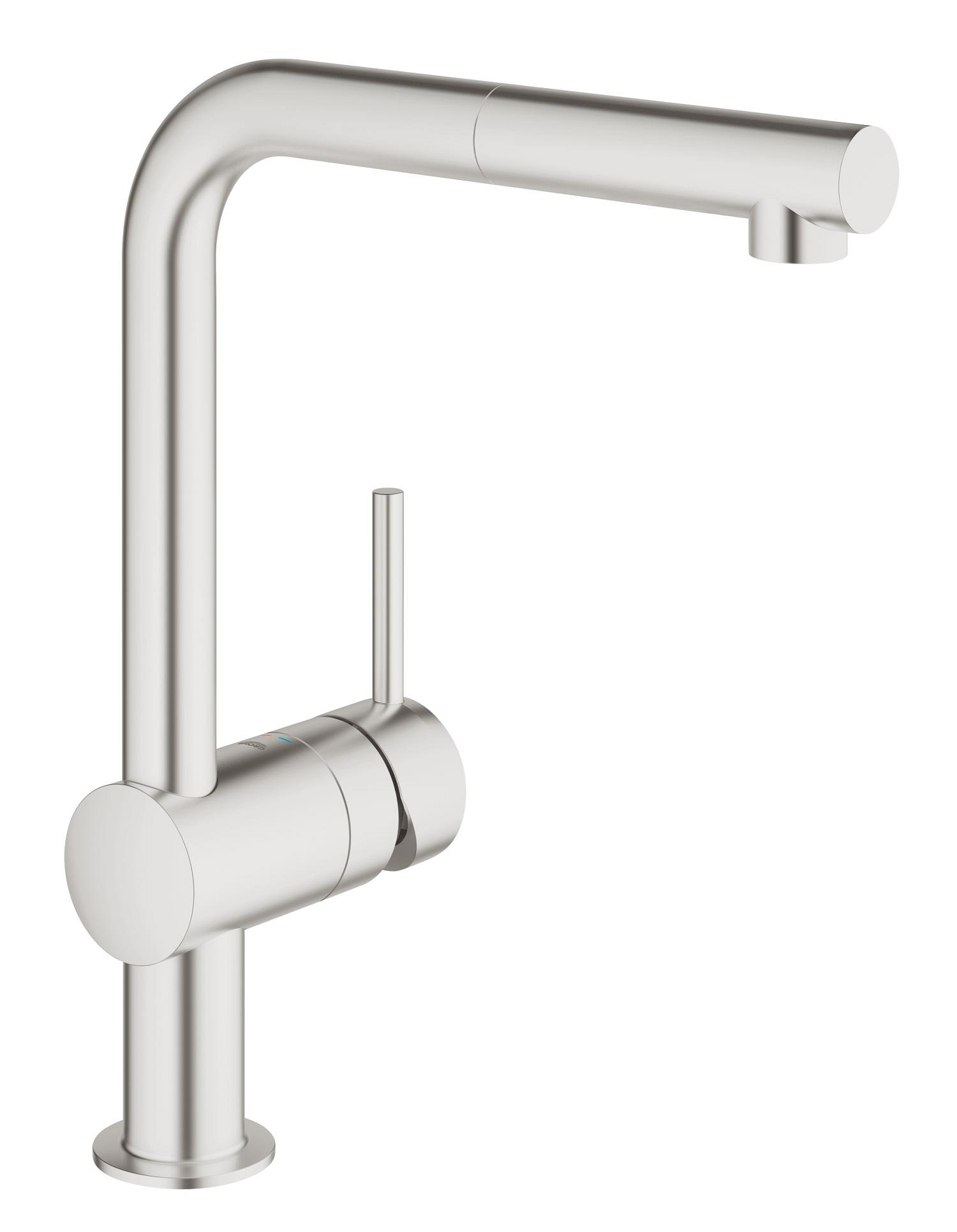 Baterie dřezová stojánková Grohe Minta SuperSteel 32168DC0