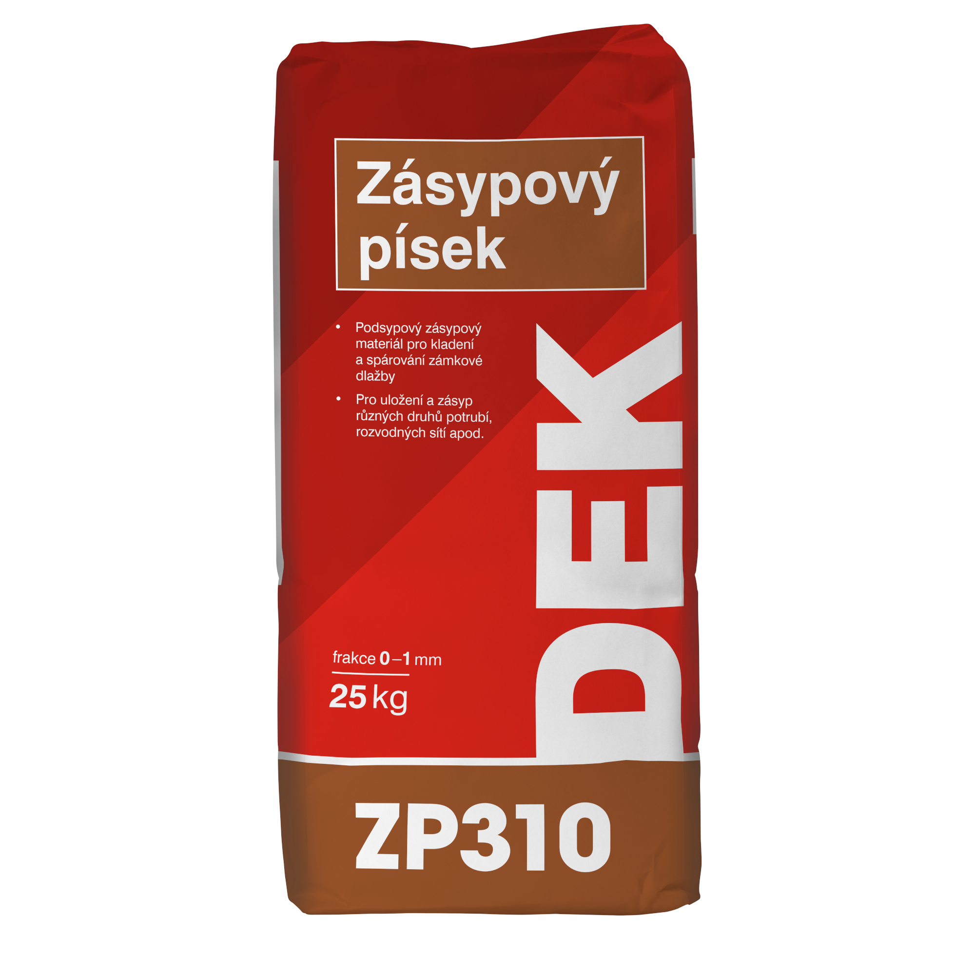 Písek zásypový DEK ZP310 25 kg