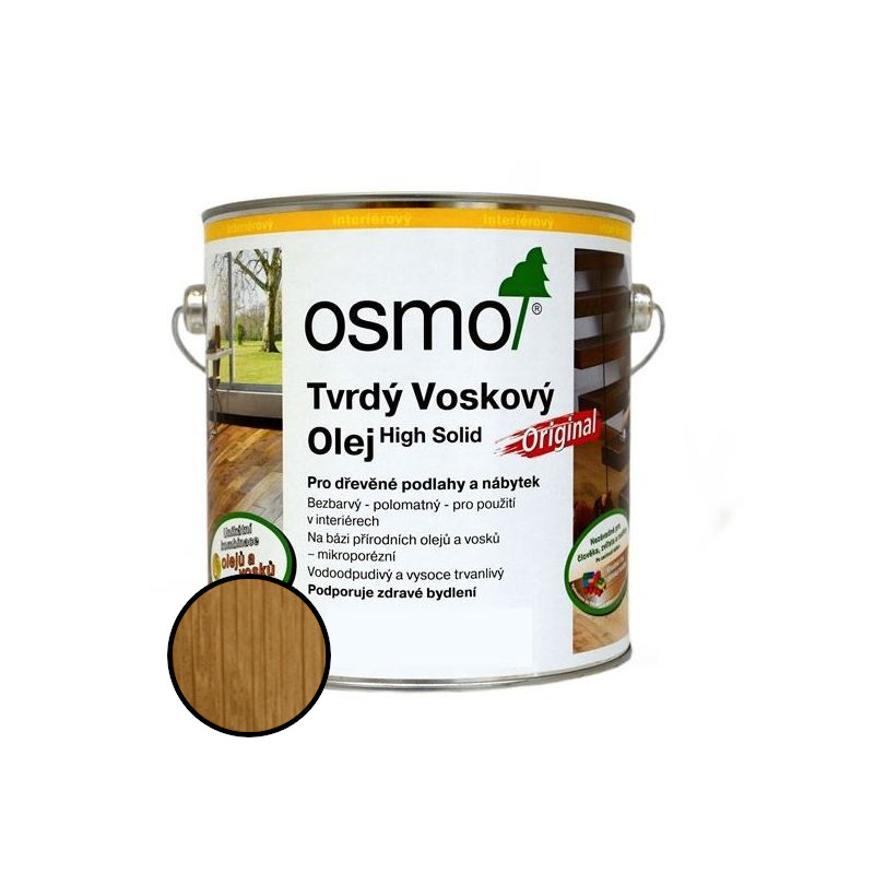 Olej tvrdý voskový Osmo Original 3065 bezbarvý 0,75 l