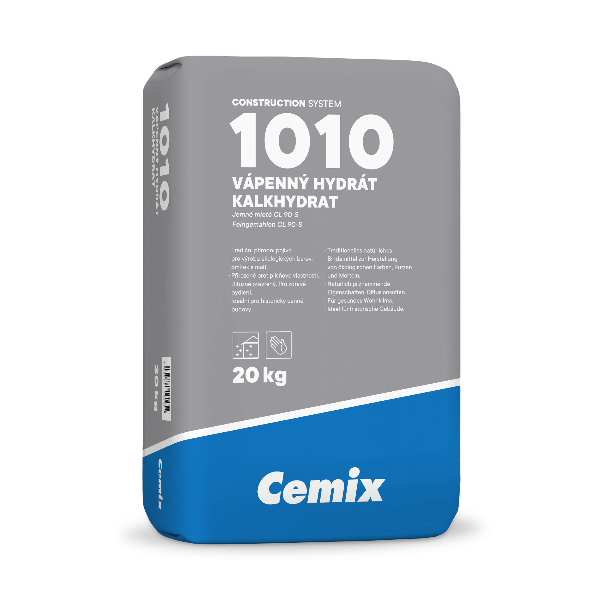 Hydrát vápenný Cemix 1010 CL 90-S 20 kg