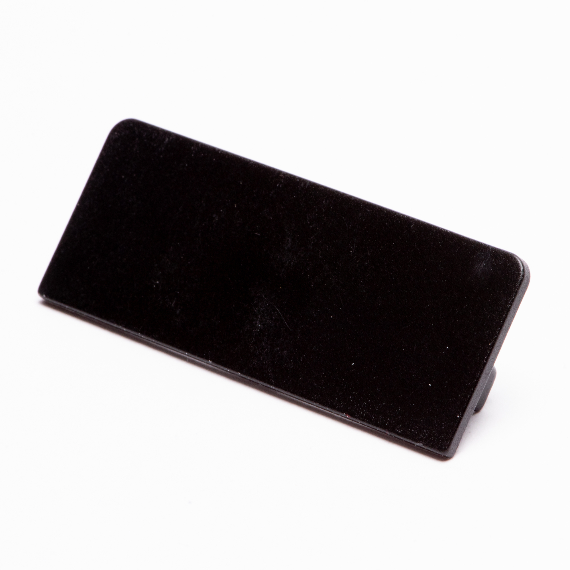 Koncovka ke krytce upevňovacího profilu plastová černá