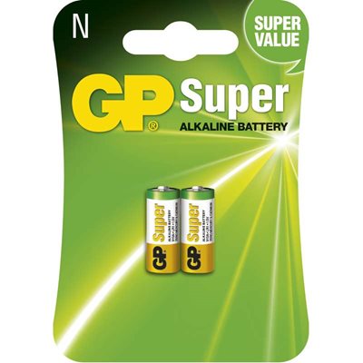 Alkalické speciální baterie GP - 910A, LR1, 1,5V, 2 ks