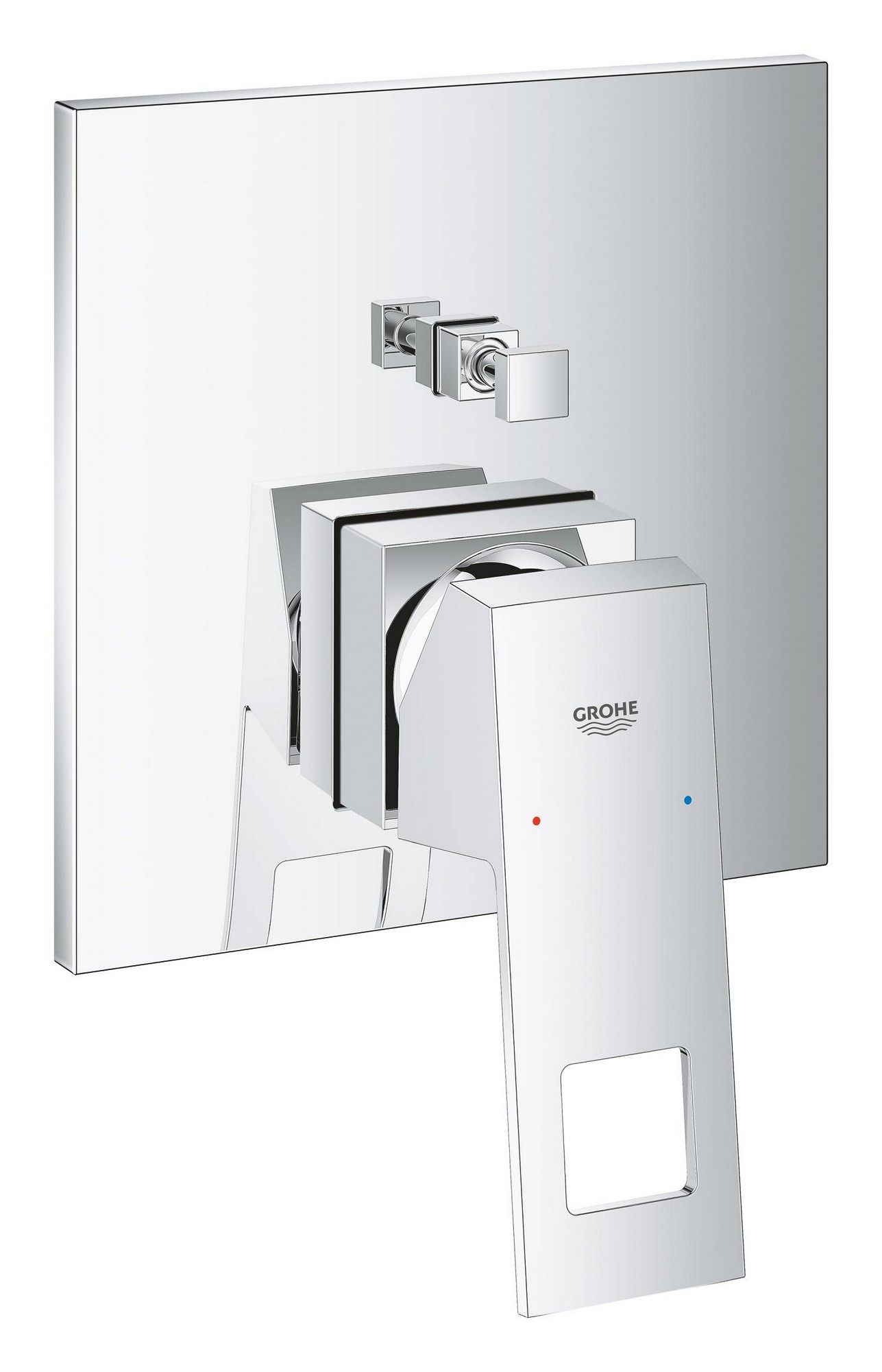 Díl nadomítkový Grohe Eurocube chrom s přepínačem 24062000