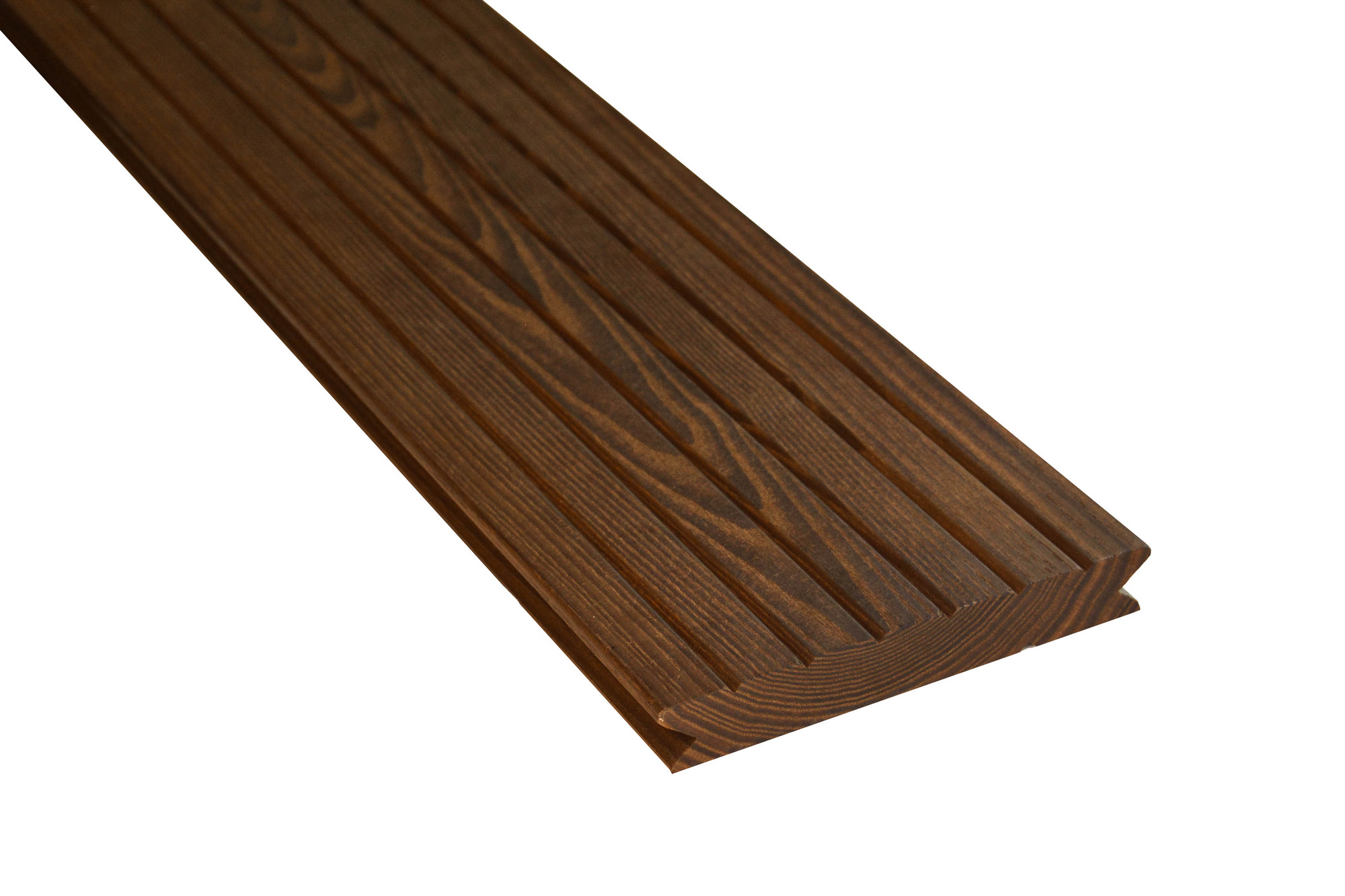 Prkno terasové AU-MEX Thermo jasan Clip 20×140×2 600 mm