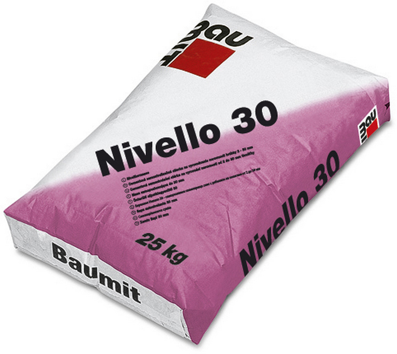 Hmota samonivelační Baumit Nivello 30 25 kg