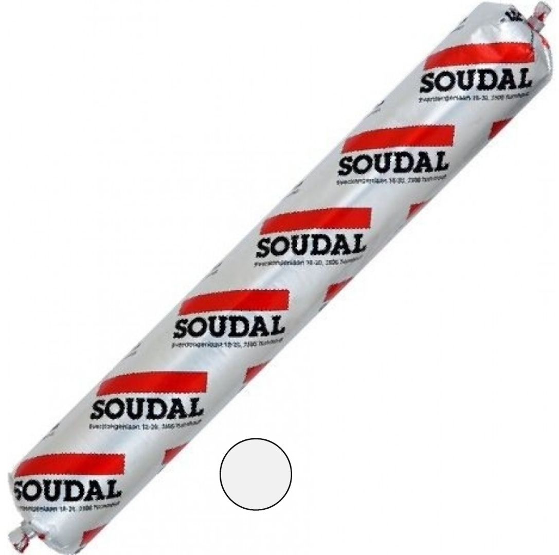Tmel akrylový Soudal ACRYRUB bílý 600 ml
