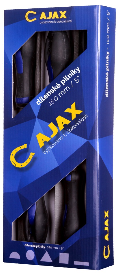 Sada pilníků AJAX 150 mm 5 ks
