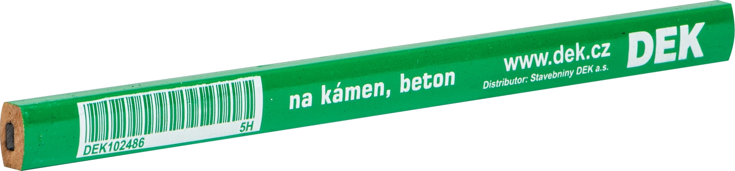 Tužka na kámen a beton DEK 175 mm