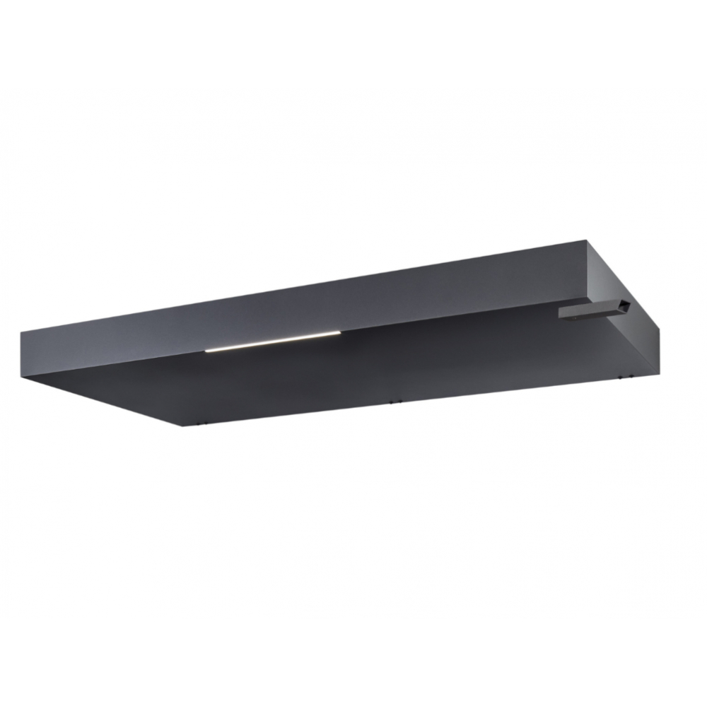 Stříška vchodová Guttavordach BS PLUS-P LED strip antracit 1 600×900 mm