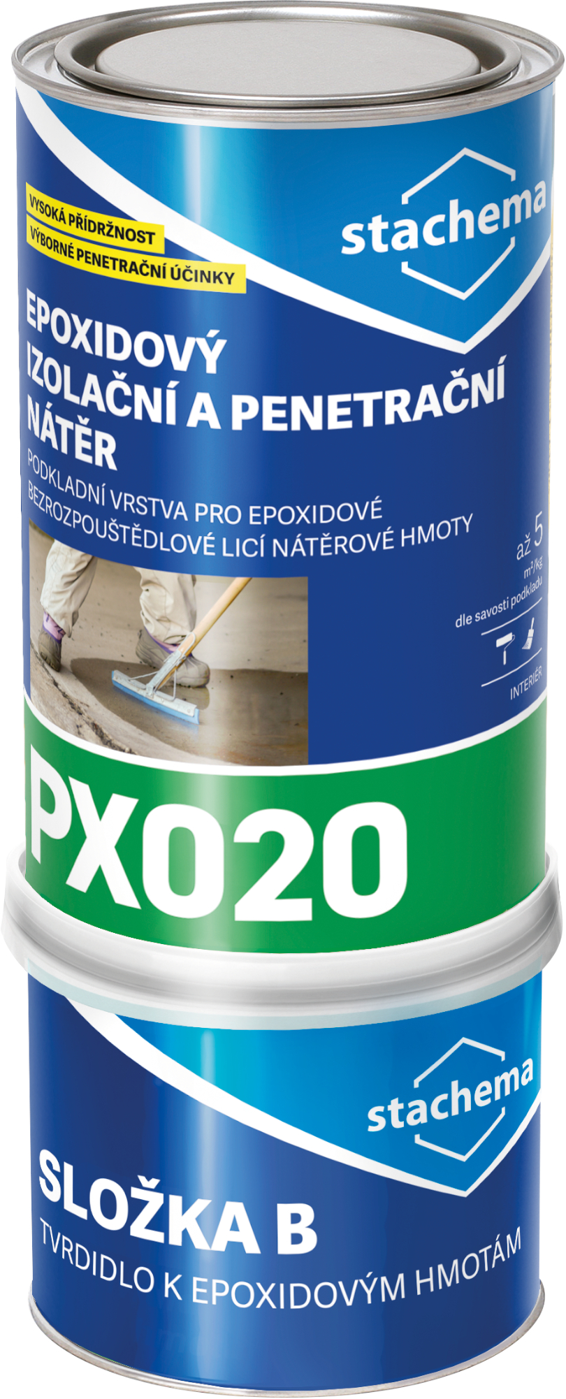 Penetrace epoxidová Stachema PX020 4,8 kg