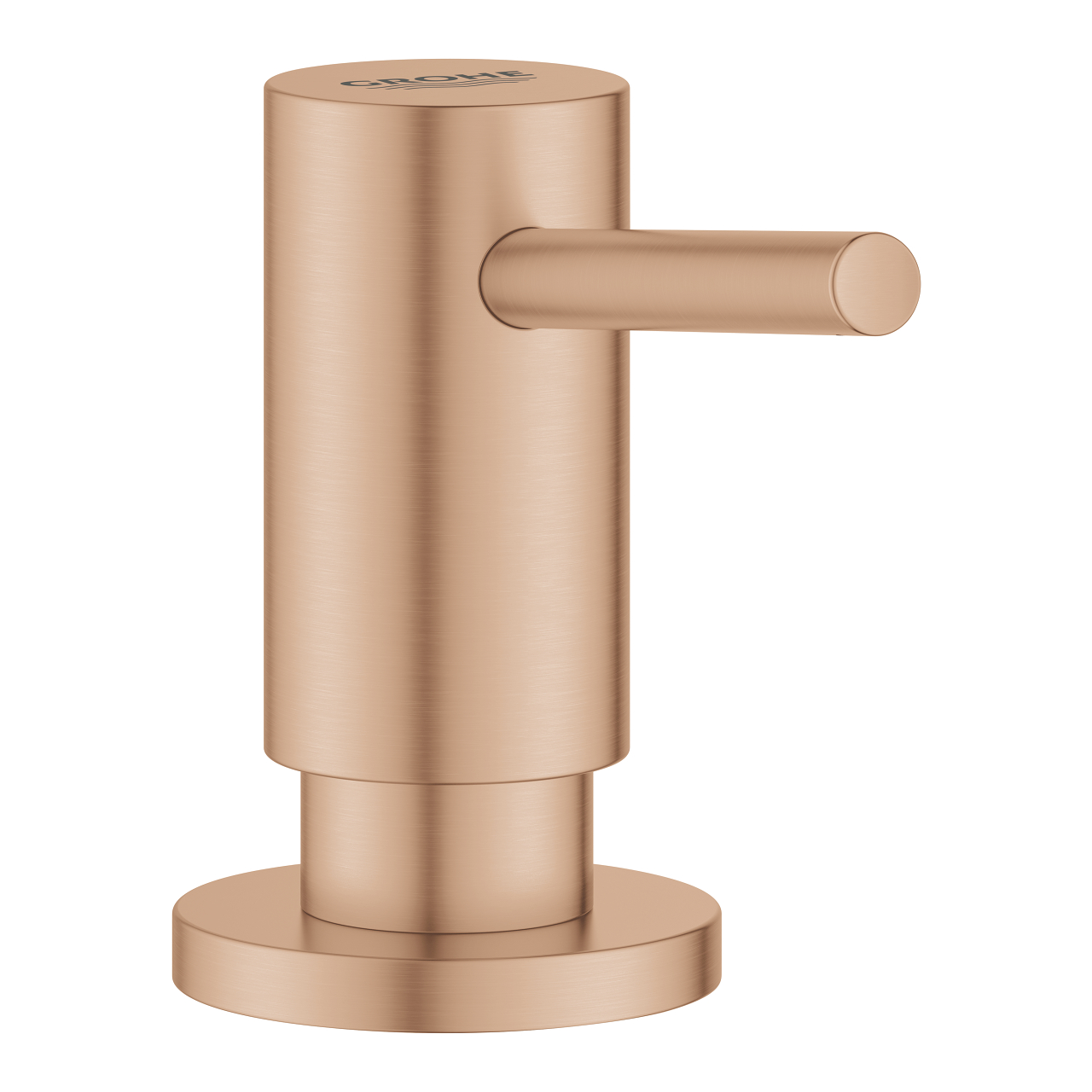 Dávkovač mýdla Grohe Cosmopolitan kartáčovaný Warm Sunset
