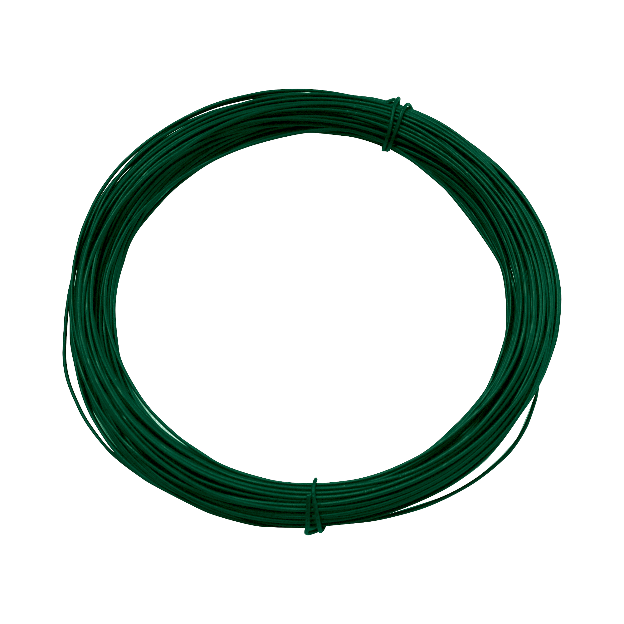 Levně Drát vázací Zn + PVC zelený průměr drátu 1,4 mm délka 24 m