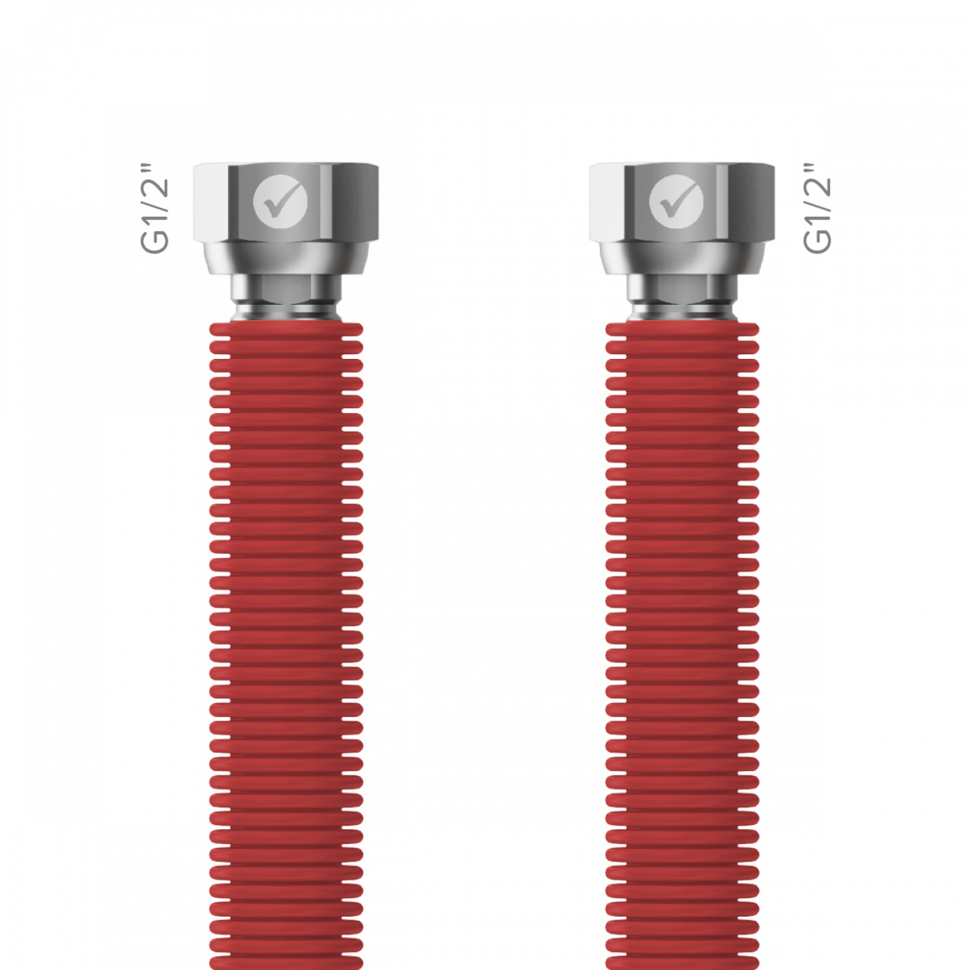Hadice natahovací Merabell Aqua Flexi G1/2"–G1/2" 30–60 cm