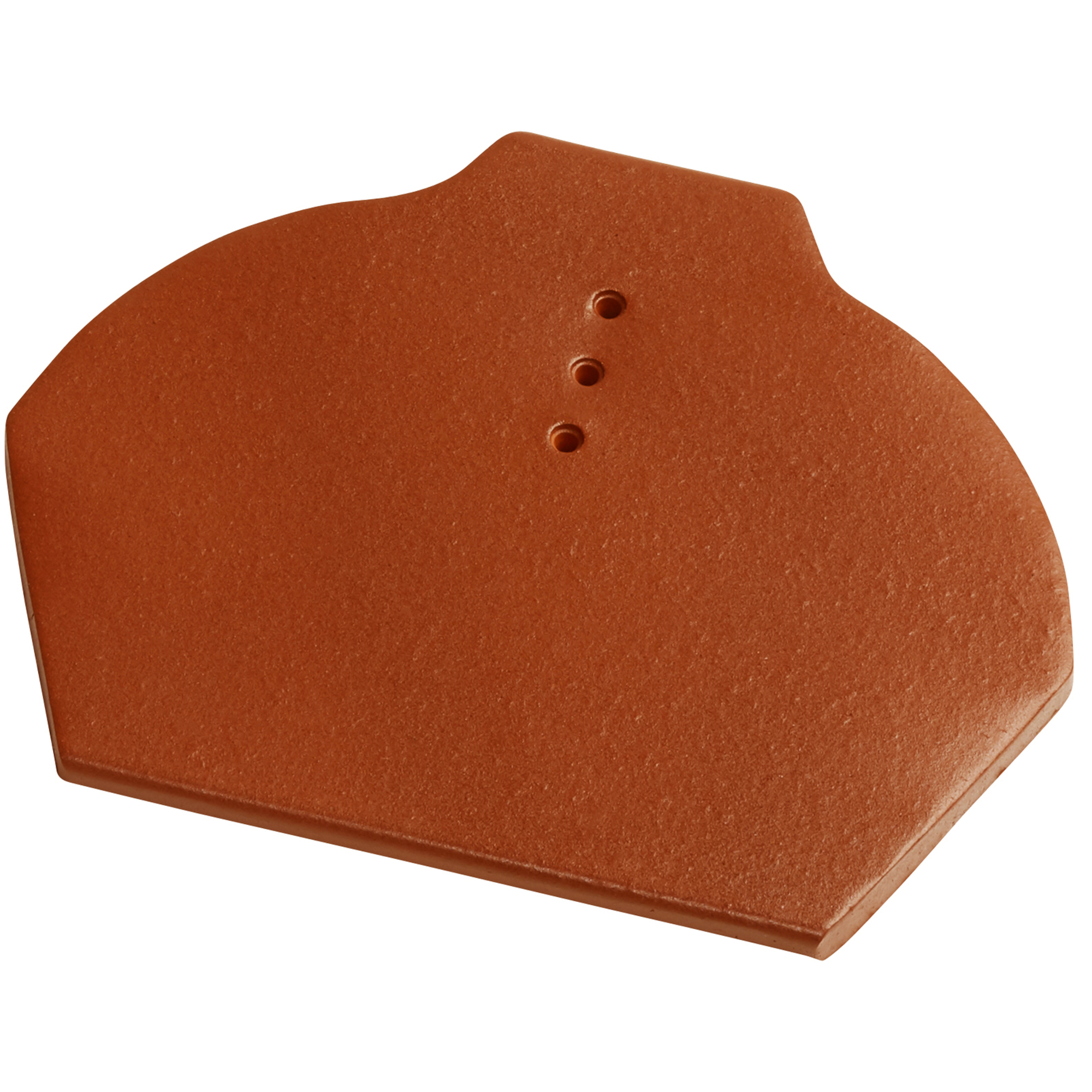 Ukončení hřebene spodní 21 cm Tondach glazura amadeus červená Hranice