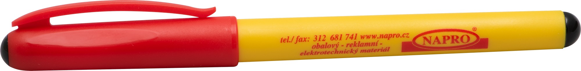 Popisovač na kabelové štítky černá