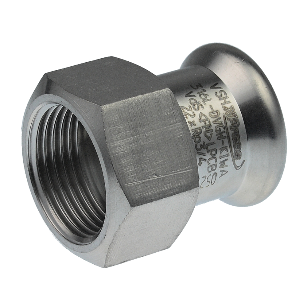 Přechodka lisovací Sanha Therm 24270G 18 mm × 3/4" vnitřní závit