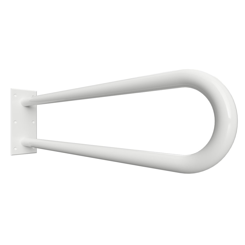 Madlo podpěrné ve tvaru U Bemeta Help 750 mm bez krytky bílá