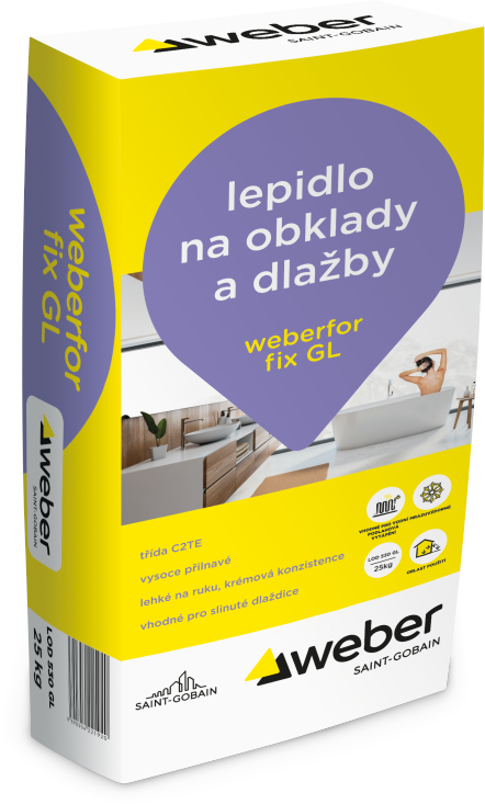Lepidlo na obklady C2TE weberfor fix GL