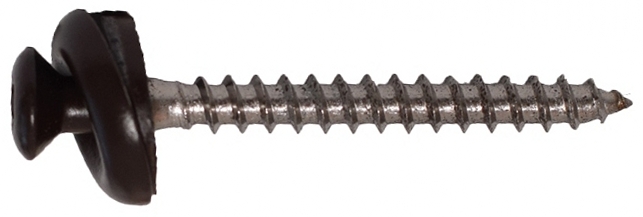 Šroub klemp. GUNNEX INOX S15 T20 4,5×35 mm RAL 8028 25 ks