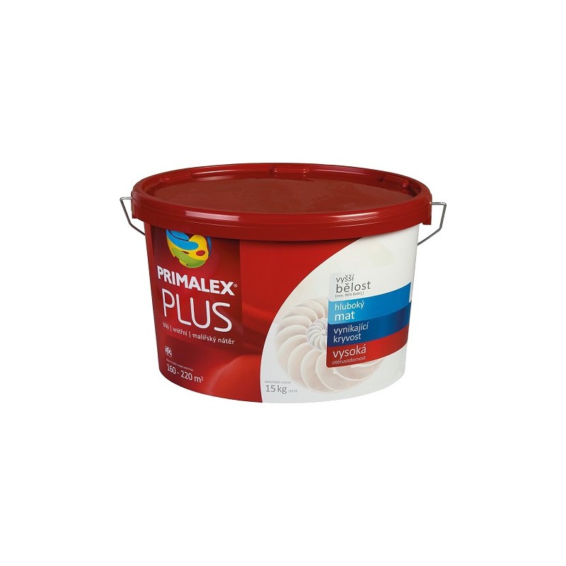 Malba interiérová PRIMALEX Plus bílá, 15 kg