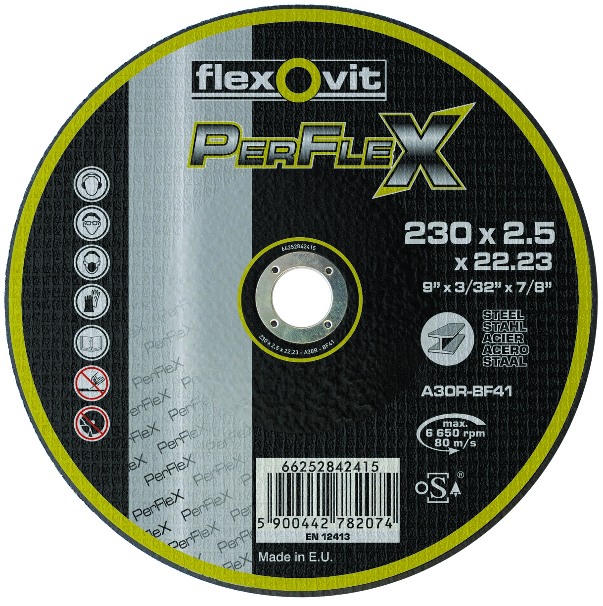 Kotouč řezný Flexovit PerFlex A30R-BF41 230×22,23 mm 2,5 mm