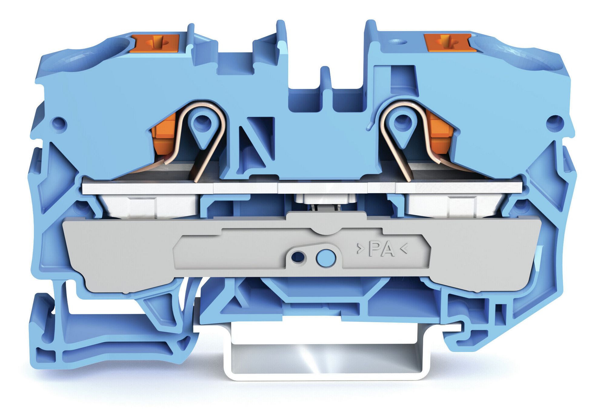 Svorka řadová bezšroubová Wago 2210-1204 10 mm2