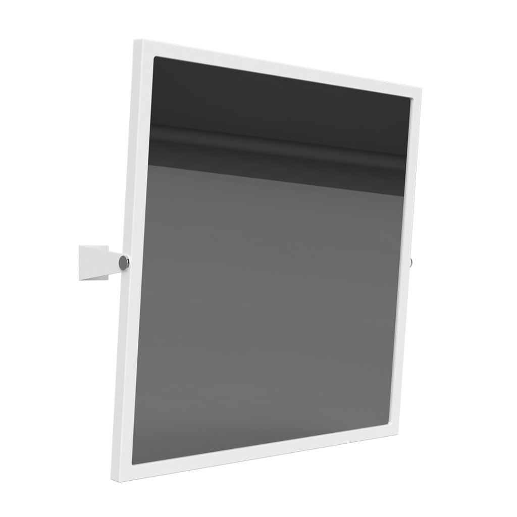Zrcadlo výklopné Bemeta Help 600×600 mm bílé