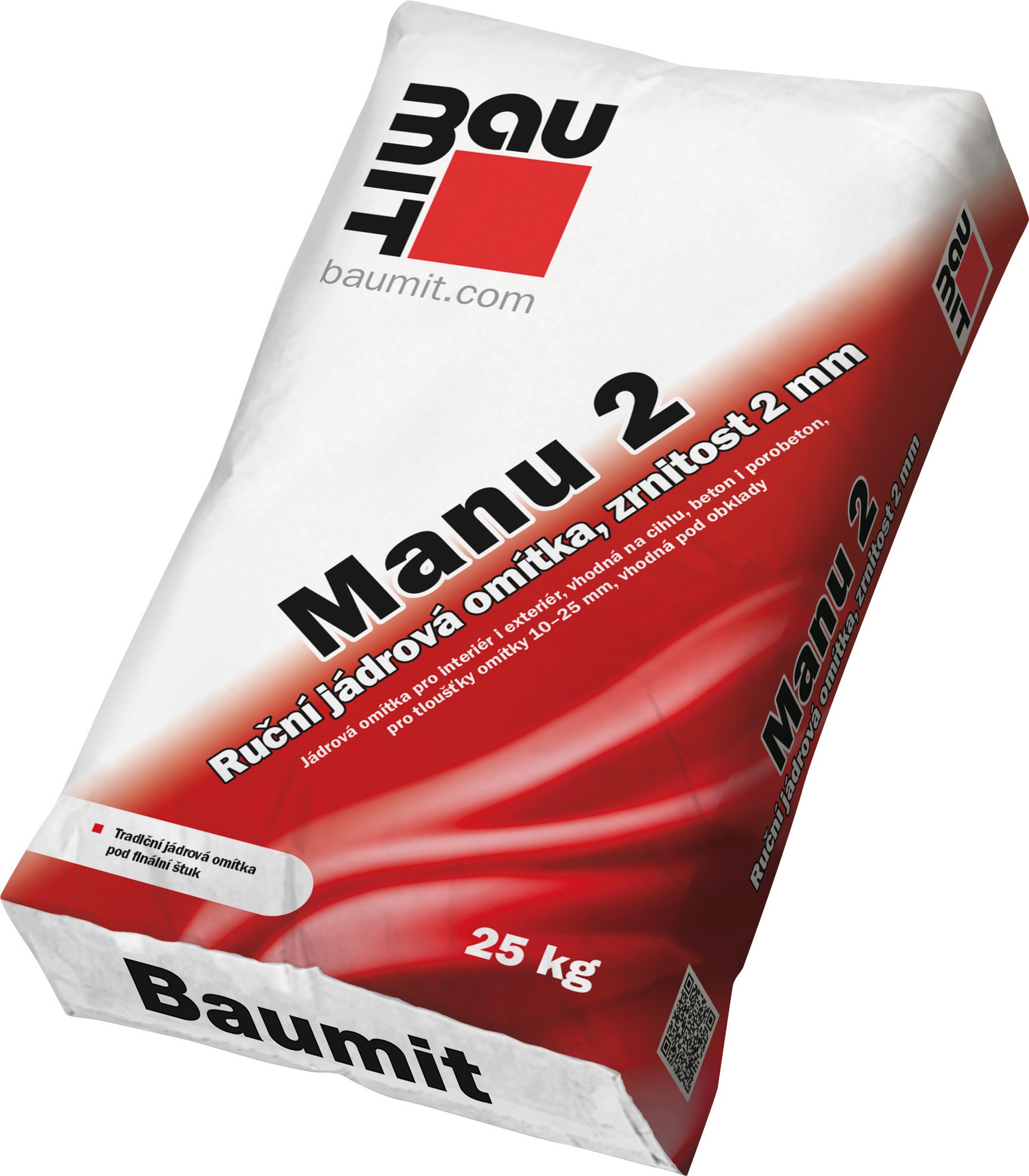 Omítka jádrová Baumit Manu 2 2 mm 25 kg