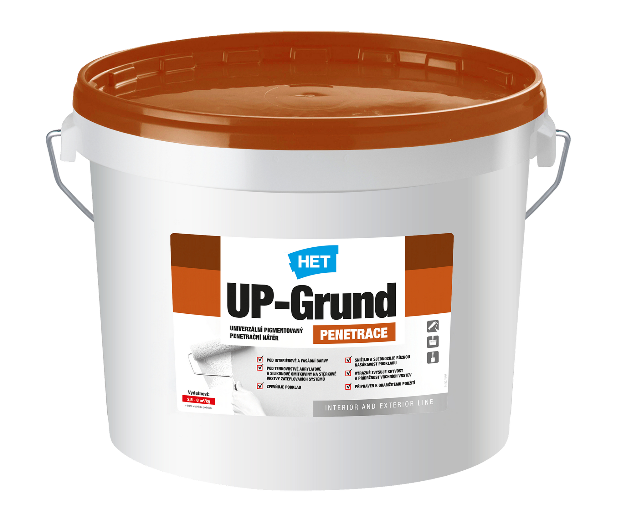 Penetrace HET UP-Grund bílý 12 kg