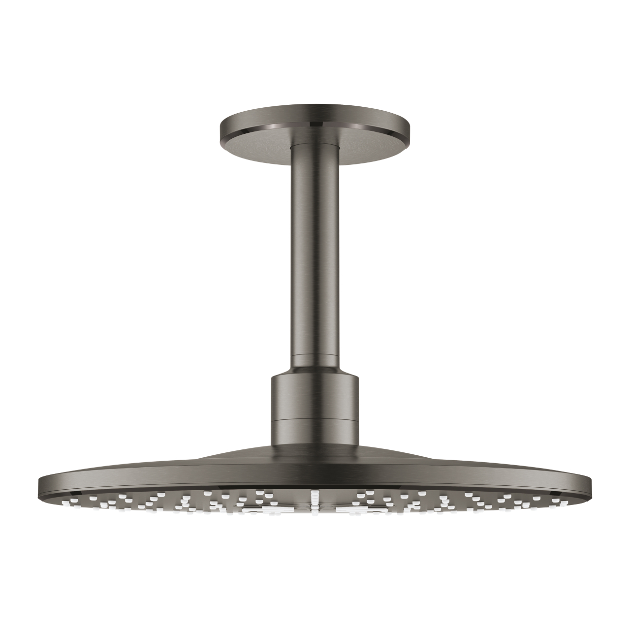 Set hlavové sprchy Grohe Rainshower SmartActive 310 2 proudy kartáčovaný Hard Graphite 26477AL0