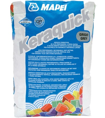 Lepidlo cementové Mapei Keraquick Maxi S1 šedé 25 kg